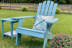 Double Adirondack Side Table Weather Resistant, Outdoor Rectangular End Table - Image 6