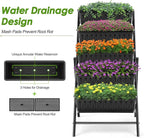 Suyncll Vertical Raised Garden Bed Planter Box, 5 Tiers Vertical Garden Planter - Image 2