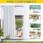 NICETOWN Blackout Outdoor Curtains - Image 7
