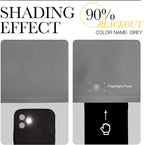 NICETOWN Bedroom Blackout Curtain Panel - Image 9