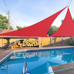 E&K Sunrise 20' x 20' x 20' Sun Shade Sail Triangle Canopy Shade Cover UV Block by EKSUNRISEINC
