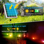MEIHUA Solar Spot Lights Outdoor Color Changing, 6 in 1 Solar Landscape - Image 2