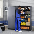 Yizosh Metal Storage Cabinet - Image 6