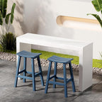 Stoog All-Weather Bar Stools Set of 4, Low Maintenance, - Image 2