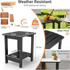 2-Tier Adirondack Side Table 17" - Image 3