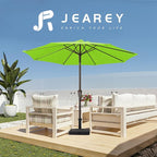JEAREY 9FT Outdoor Patio Umbrella Outdoor Table Umbrella - Image 6