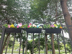 3 Pcs Large Hanging Flower Pots - Image 2
