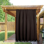 NICETOWN 2 Panels Outdoor Curtains by NICETOWN