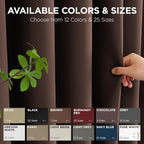 Joydeco Blackout Door Curtain for Doorway Privacy 78 Inches Long, Grommet - Image 8