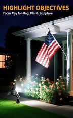 ROSHWEY Solar Spot Lights Outdoor, Waterproof Spotlights - Image 7