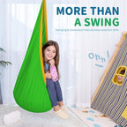 OUTREE Kids Pod Swing Seat, Cotton Child Hammock Swing Chair, Sensory Swing - Image 5