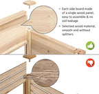 Yaheetech 42x23x33in Wooden Raised Garden Bed - Image 9