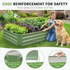 INNO STAGE 2Pcs Galvanized Raised Garden Bed Kit, Rust-Resistant & Easy Assembly - Image 7