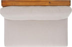 SAFAVIEH Outdoor Patio Furniture Collection Lynn Natural & Light Grey Solid - Image 9