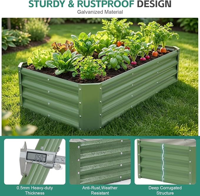 Galvanized Raised Garden Bed - Image 5