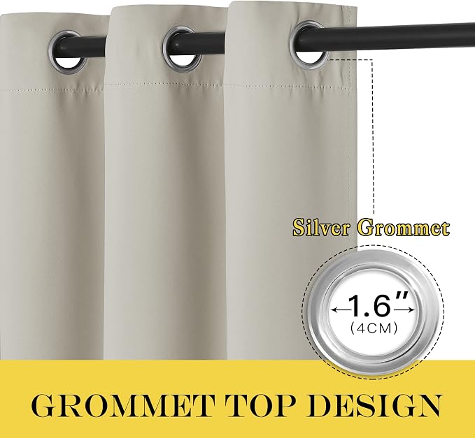 NICETOWN Blackout Curtain for Patio Sliding Door - Image 3