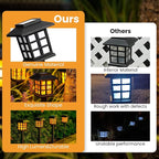 GIGALUMI Solar Lights for Outside, 16 Pack Flickering Flame LED Solar Outdoor - Image 3