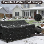 PureFit Outdoor Couch Cover Waterproof Patio Sofa Furniture Covers, 3-Seater - Image 4