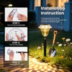 Solar Pathway Lights Garden Decor - Image 5