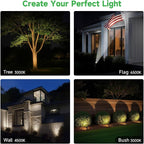 All Night Solar Spot Lights 2500mAh, Adjustable Angle Landscape Lights - Image 7