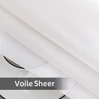 SpaceDresser Waterproof Outdoor Sheer Curtains - Image 9