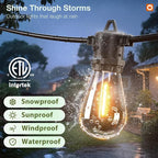 addlon 150FT LED Outdoor String Lights - Image 4
