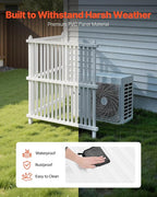 VEVOR 2 Panels Outdoor Privacy Screen, 36 x 45 in Air Conditioner Fence - Image 5