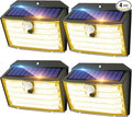 CLAONER Solar Lights Outdoor, Wireless Motion Sensor Lights, IP65 Waterproof by Claoner