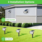 nipify Solar Lights Outdoor Waterproof, Motion Sensor Spot Lights- 4 Pack/56 - Image 6