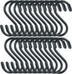 30 Pack Vinyl Coated Heavy Duty S Hooks by DINGEEUtilityHook