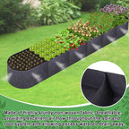 POILKMNI 12x2x1ft Oval Fabric Raised Garden Bed - Image 5