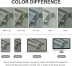 RYB HOME Outdoor Curtains for Patio Waterproof Block Sunlight Thermal Insulated - Image 8