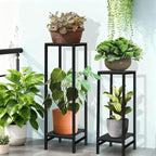 Plant Stand Indoor, 2 Tier Heavy Duty Metal Pedestal Stand Modern Display Rack - Image 6