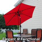 Sunnydaze Outdoor Patio Umbrella - Image 2
