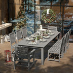 5-Piece Black Outdoor Dining Set - Image 6