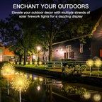 suddus Solar Garden Lights Outdoor Waterproof Decorative, Solar Fairy Lights - Image 9