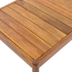 Christopher Knight Home Lenor Patio Acacia Wood Coffee Table, Solid Wood - Image 9