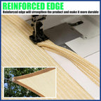 ShadeMart 12' x 20' Beige Sun Shade Sail UPF50 Rectangle Canopy Fabric Cloth - Image 5