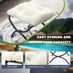 15" Foldable Foot Stool Ottoman - Image 3