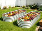 6 ft x 2 ft Raised Garden Bed Metal Elevated Planter - Image 5