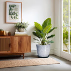 12 Inch Pot for Plants- Ceramic Planter Indoor Outdoor, Round Large Plant Pots - Image 6