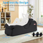 ijuicy 25" Wide Corduroy Yoga Chair, Yoga Lounge Chair - Image 2