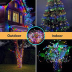 4Pack 80Ft 240LED Fairy Lights Battery Operated - Image 3