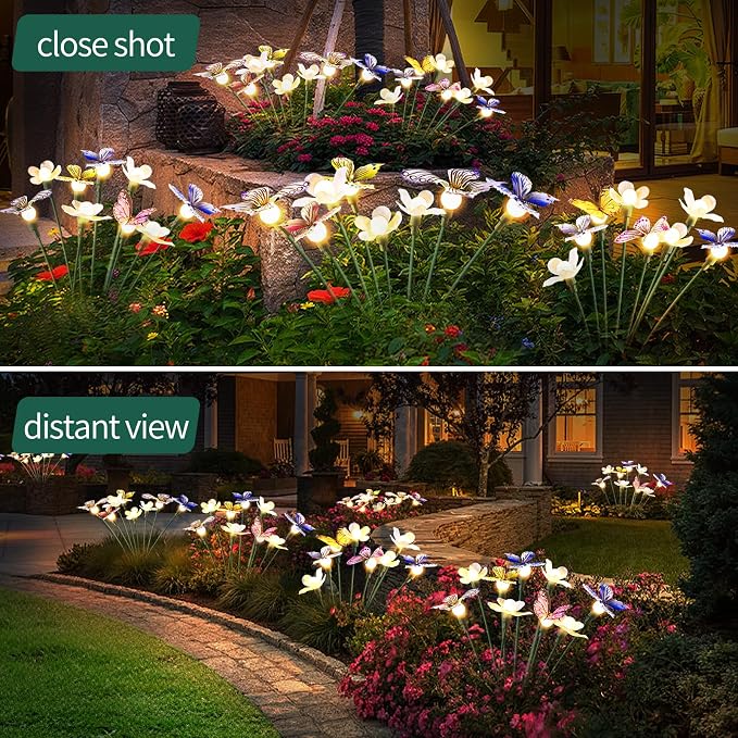 Solar Garden Lights, Outdoor Solar Powered Decor - Image 5