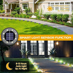 Solar Lights Outdoor 16 Pack, Solar Garden Outdoor Waterproof Pathway Lights - Image 5