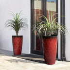 Glitzhome 23.75" H Tall Outdoor Planter, - Image 4