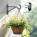 6 Inch 2 Pack Heavy Duty Plant Hangers Outdoor, Metal Plant Brackets - Image 4