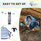BusyBee Hammock Camping Chairs for Kids, Folding Kids Chair - Image 10