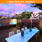 2 Pack String Light Poles, 10 Ft Light Poles - Image 7