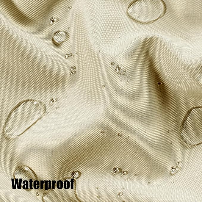 BONZER Outdoor Curtains for Patio Waterproof Thick Privacy Extra Wide Grommet - Image 2